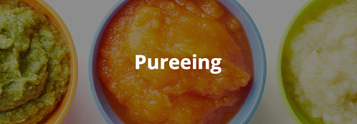 Pureeing processing applications
